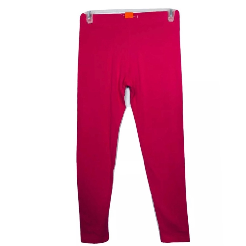 JOE FRESH GIRLS LEGGINGS HOT PINK LARGE 10-12